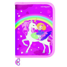 Trousse Plate Garnie avec Fournitures 42 pcs Licorne, Keyroad - Réf.971817