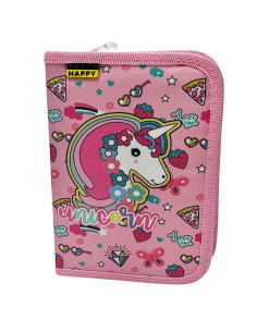 Trousse Plate Happy, Licorne - Réf.P007