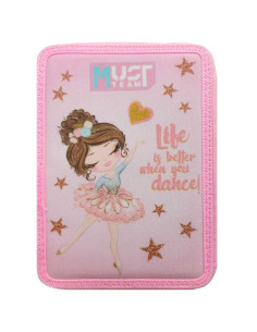 Trousse Plate Must Team 2 Compartiments, Ballerine - Réf.587586