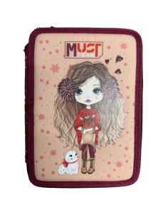 Trousse Plate Must Team 2 Compartiments, Girl - Réf.587252