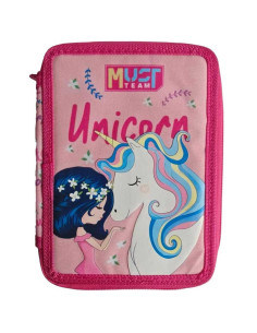 Trousse Plate Must Team 2 Compartiments, Unicorn - Réf.587250