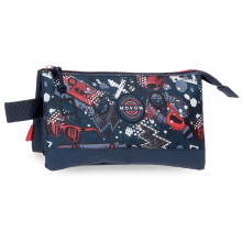 Trousse Roll Road Free Time, 3 Compartiments - Movom