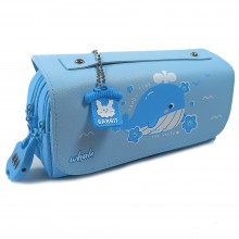 Trousse Scolaire XRS Clouds Cadenas 2C Bleu - Réf.9977