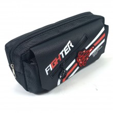Trousse Scolaire XRS Fighter 3C Noir - Réf.DY700