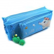 Trousse Scolaire XRS It's a Girl 3C Bleu - Réf.9923