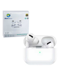 True Wireless Earbuds Blue Spectrum V-31