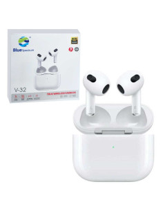 True Wireless Earbuds Blue Spectrum V-32