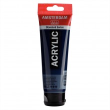 Tube Acrylique 120ml Bleu de Prusse 566 - Amsterdam