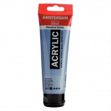 Tube Acrylique 120ml Bleu Grisatre 562 - Amsterdam