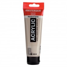 Tube Acrylique 120ml Gris Chaud 718 - Amsterdam