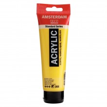 Tube Acrylique 120ml Jaune Azo Clair 268 - Amsterdam
