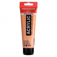 Tube Acrylique 120ml Jaune de Naples Rouge 224 - Amsterdam