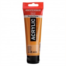Tube Acrylique 120ml Ocre d'Or 231- Amsterdam