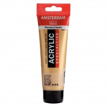 Tube Acrylique 120ml Or Clair 802 - Amsterdam