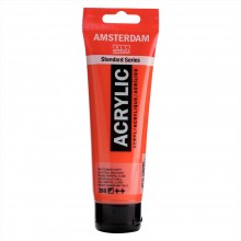 Tube Acrylique 120ml Rouge Naphtol Clair 398 - Amsterdam