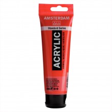 Tube Acrylique 120ml Rouge Naphtol Moyen 396 - Amsterdam