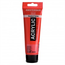 Tube Acrylique 120ml Rouge Pyrrole 315 - Amsterdam