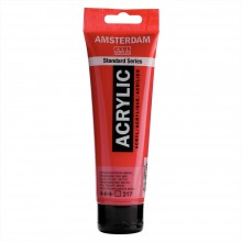 Tube Acrylique 120ml Rouge Transparent Moyen 317 - Amsterdam
