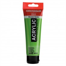 Tube Acrylique 120ml Vert Brillant 605 - Amsterdam