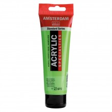 Tube Acrylique 120ml Vert Reflex 672 - Amsterdam