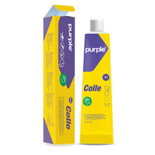 Tube Colle Transparent 40 gr - Purple