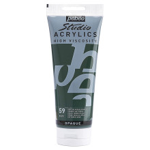 Tube Peinture Acrylique Fine Studio 100ml, Vert De Vessie 59 - Pébéo