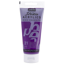 Tube Peinture Acrylique Fine Studio 100ml, Violet D'orient 21 - Pébéo
