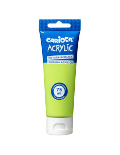 Tube Peinture Acrylique Vert Clair 75ml - Carioca