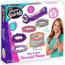 Twist'n Wear Bracelet Maker, Cra-Z-Art Shimmer'n Sparkle
