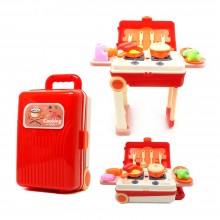 Valise de Cuisine 4en1 Transformable 19pcs