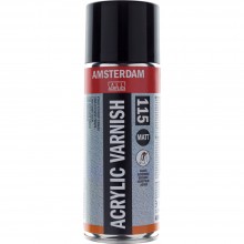 Vernis Acrylique 115 Mat Aérosol Aérosol 400ml - Amsterdam