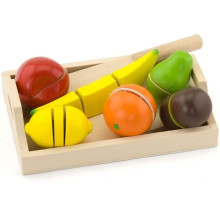 VIGA - Jeu en Bois - Couper les Fruits