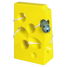 VIGA - Jeu en Bois - Fromage d'Enfilage