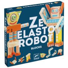 Ze Elastorobot - Jeu De Construction - Djeco